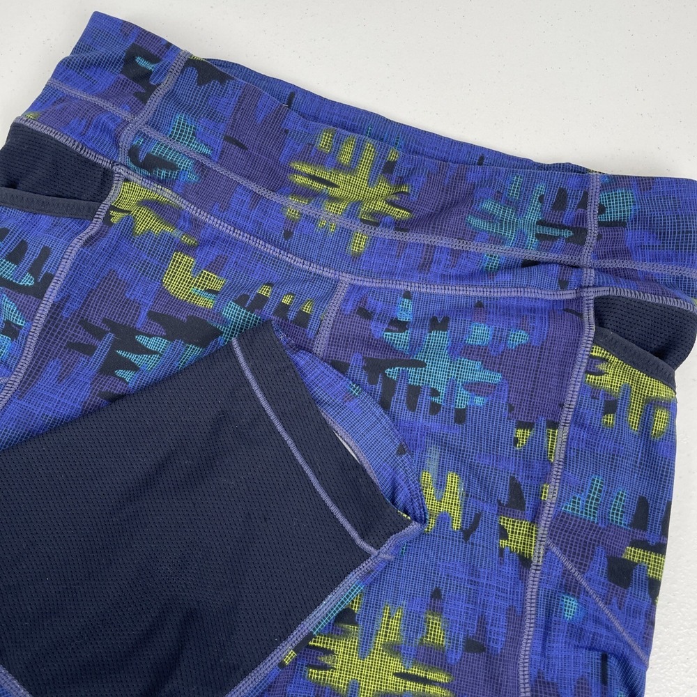 Athleta Women's Leggings Size Small Capri‎ Blue Be Free Athleisure Gym Training